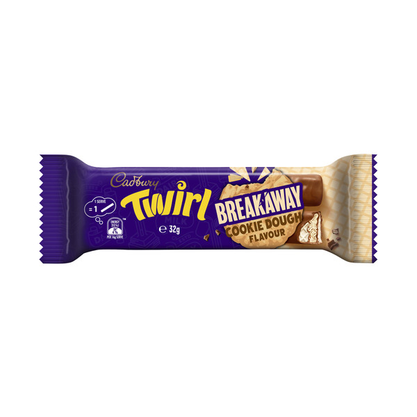 Cadbury Dairy Milk Twirl Breakaway Cookie Dough