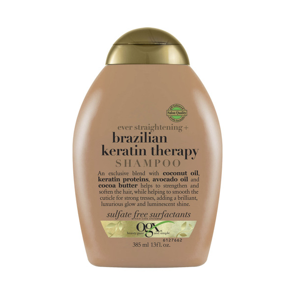 Ogx Ever Straightening + Smoothing & Shine Brazilian Keratin Therapy Shampoo For Dull Hair