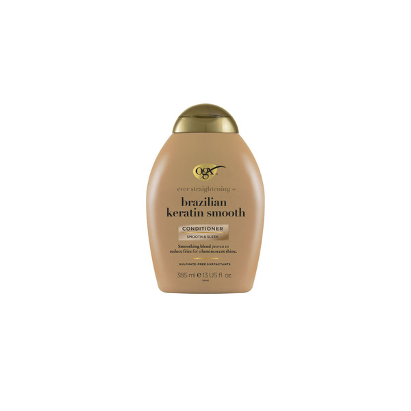 Ogx Ever Straightening + Smoothing & Shine Brazilian Keratin Therapy Conditioner For Dull Hair