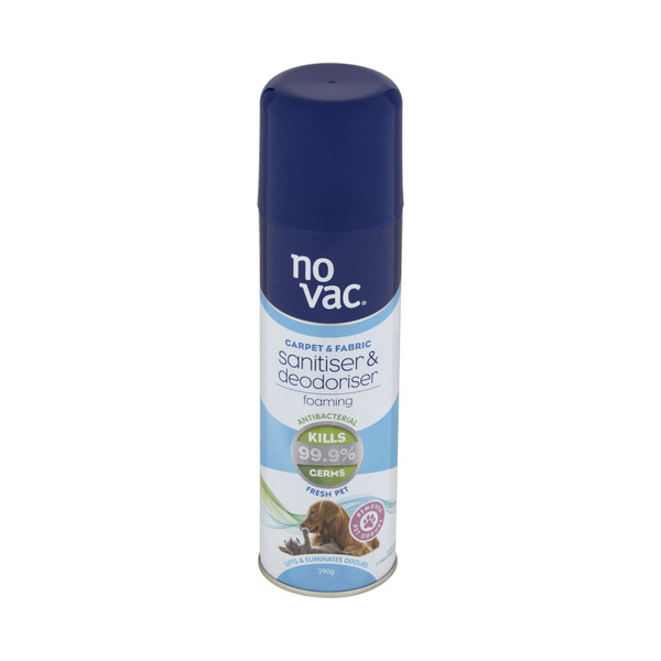 No Vac Pet Foam Carpet Sanitiser & Deodoriser