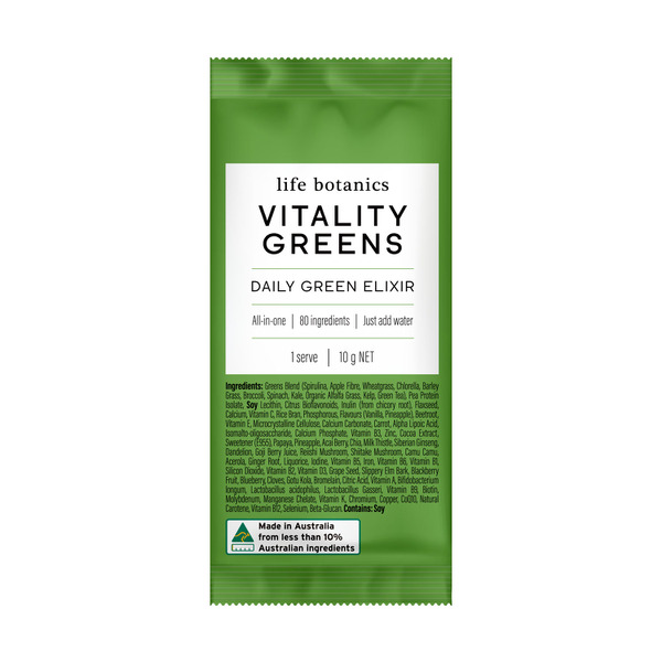 Life Botanics Powder Vitality Greens