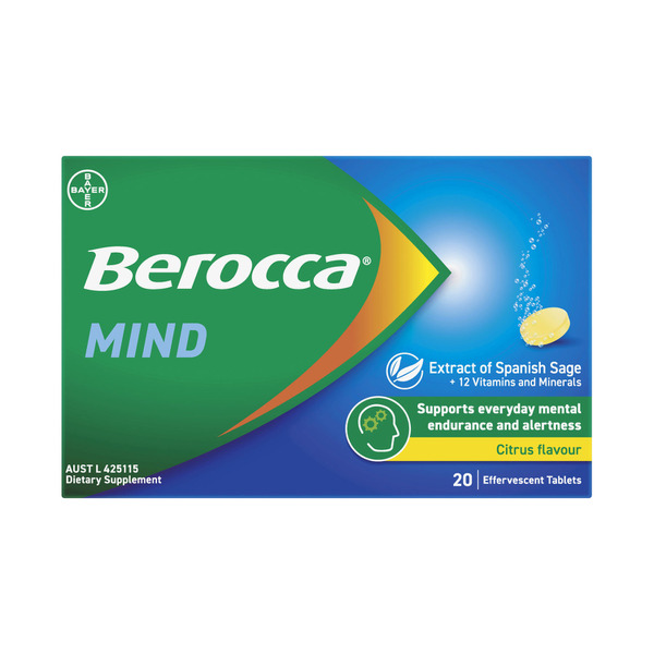 Berocca Mind Effervescent Citrus