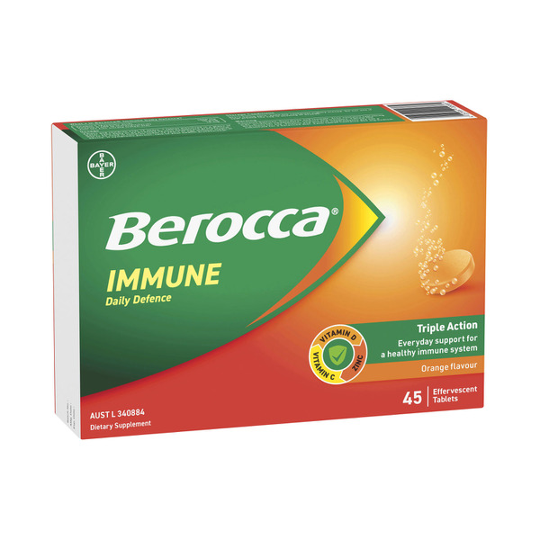 Berocca Immune Effervescent Orange