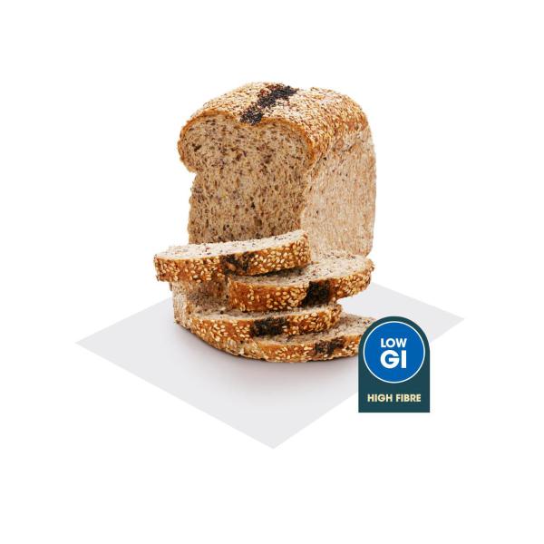 High Fibre Low Gi 7 Seeds & Grains Sandwich Bread Loaf