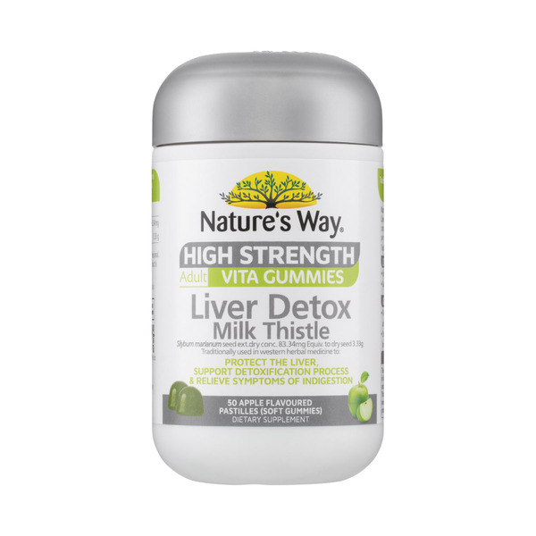 Natures Way High Strength Gummies Liver Detox