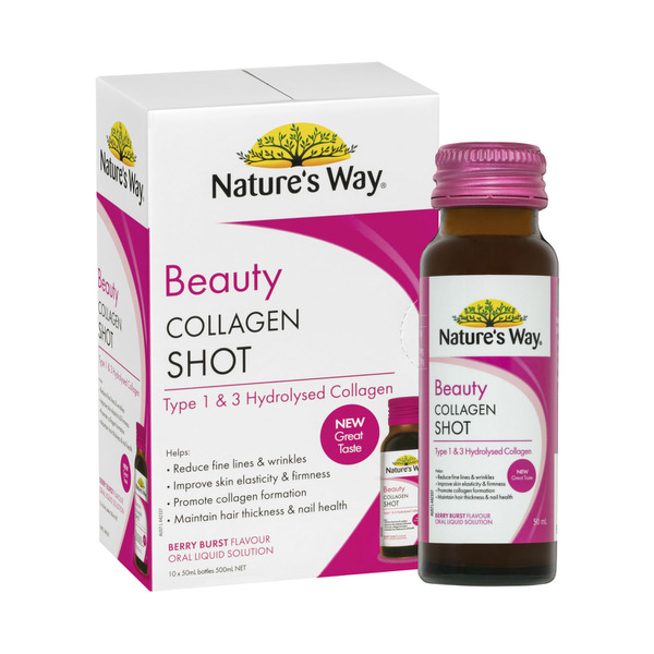 Natures Way Shot Collagen 50mLX10 Pack