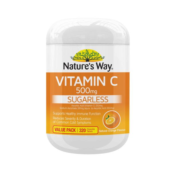 Natures Way Vitamins C 500Mg Chewable