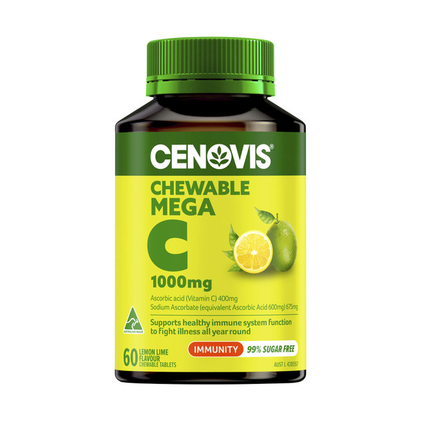 Cenovis Chewable Mega C 1000mg Lemon