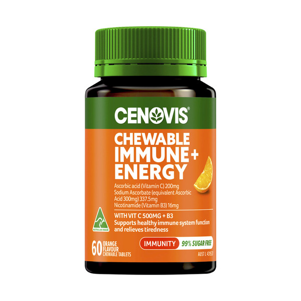 Cenovis Chewable Immune + Energy