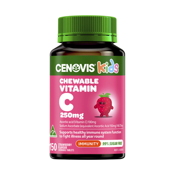 Cenovis Kids Chewable Vitamin C 250Mg Berry