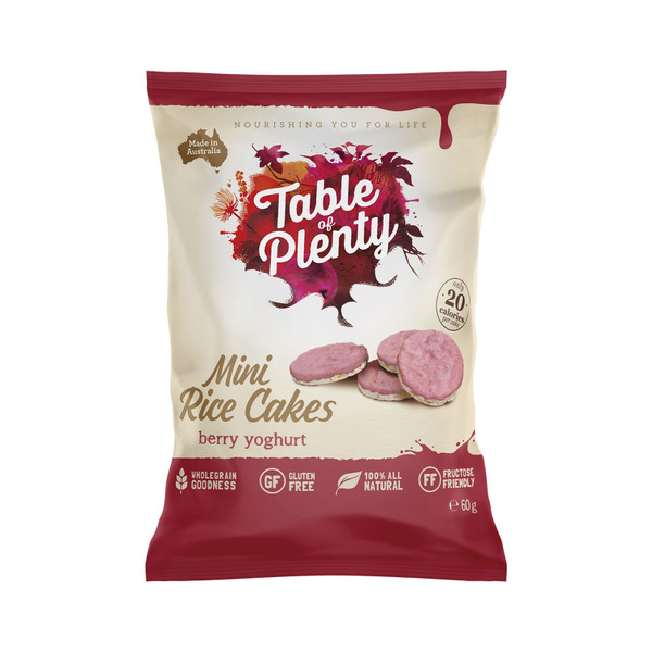 Table Of Plenty Sharepack Mini Rice Cakes