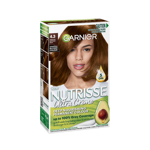 Garnier Nutrisse 4.3 Cappuccino Permanent Hair Colour