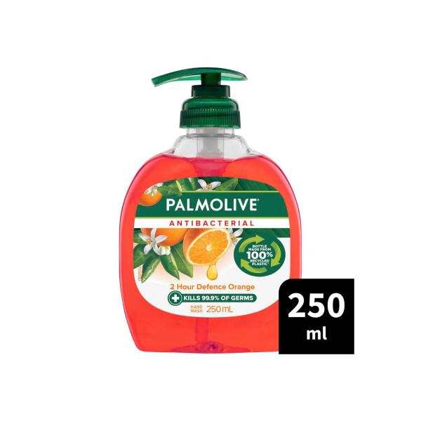 Palmolive Antibacterial Hand Wash 2 Hour Defence Orange 250mL