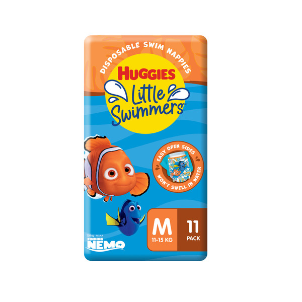 Huggies Little Swimmers Nappies Medium | 11 pack