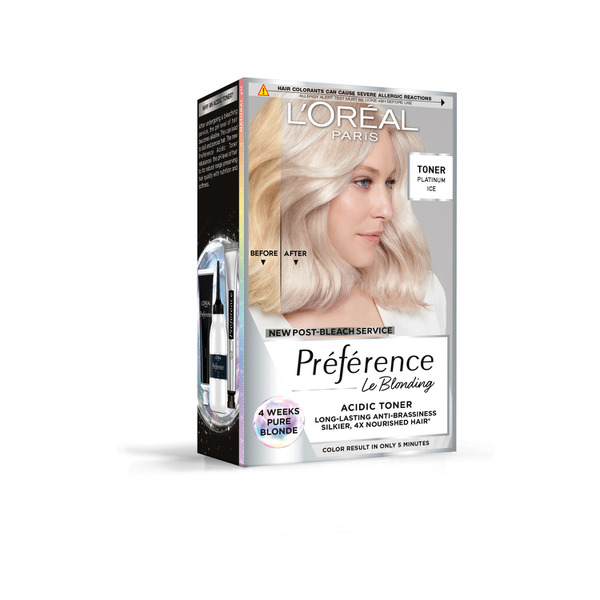 L'Oreal Preference Acidic Toner Platinum Ice