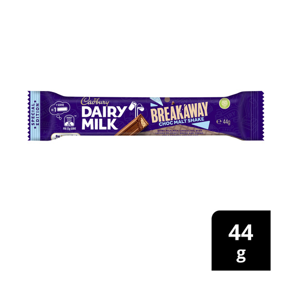 Cadbury Dairy Milk Breakaway Malt Chocolate Bar