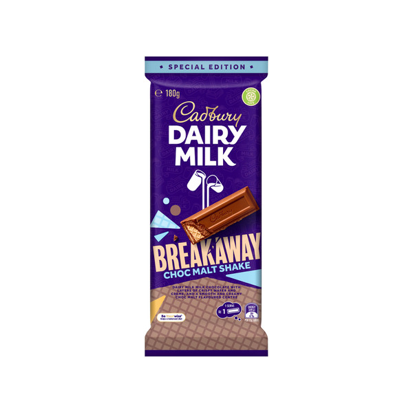 Dairy Milk Breakaway Malt Block