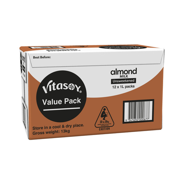 Vitasoy Almond Value Pack Unsweetened