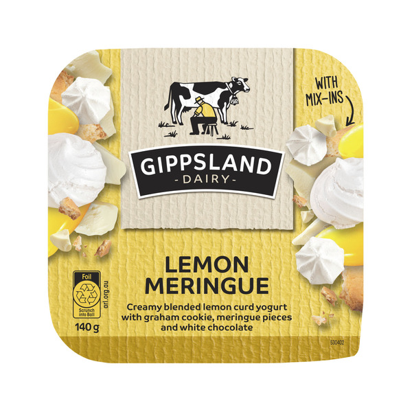 Gippsland Dairy Lemon Meringue Mix-ins