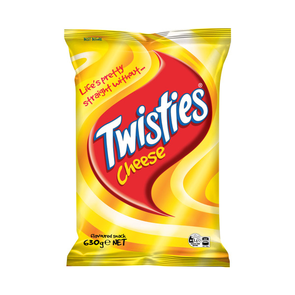 Buy Twisties Big Pack Value Cheese Snack 630g | Coles