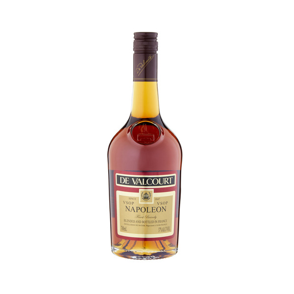 Buy De Valcourt Napoleon Brandy 700mL 1 Each | Coles