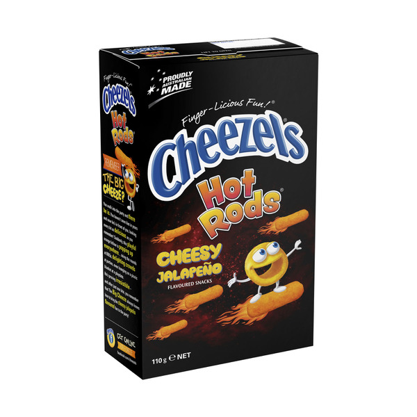 Cheezel Hot Rods Cheese Snacks