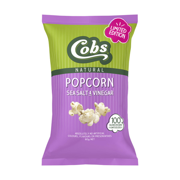 Cobs Popcorn Sea Salt& Vinegar