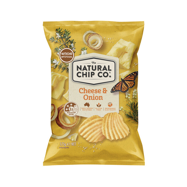 Natural Chip Co. Chips Cheese & Onion