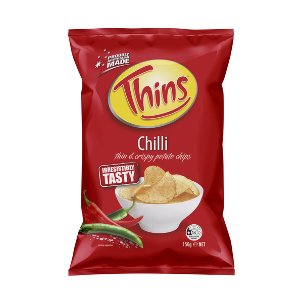 Thins Potato Chips Chilli