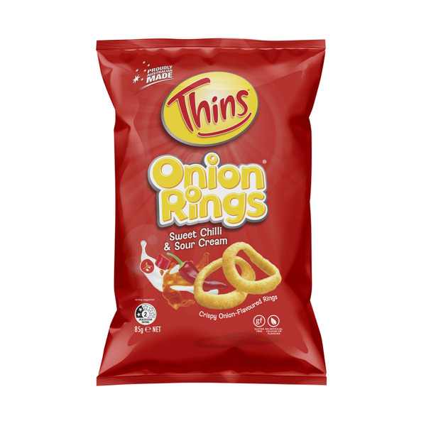 Thins Onion Rings Sweet Chilli Sour