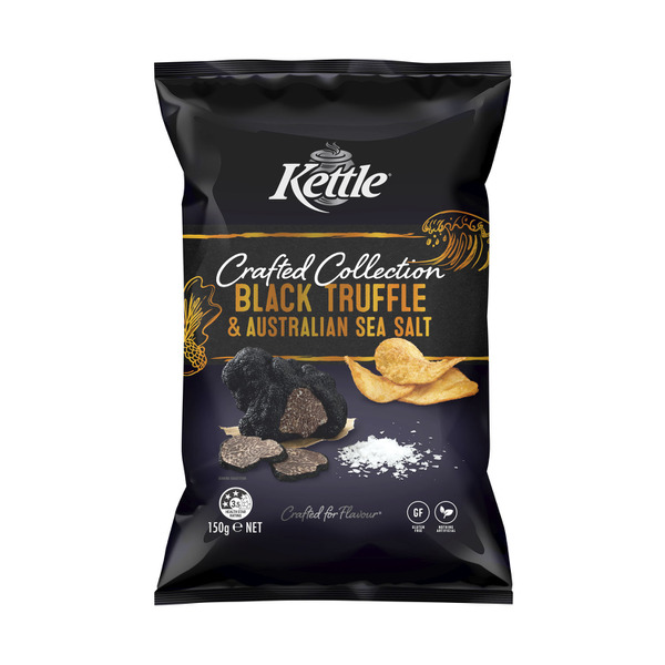 Kettle Crafted Collection Black Truffle & Sea Salt