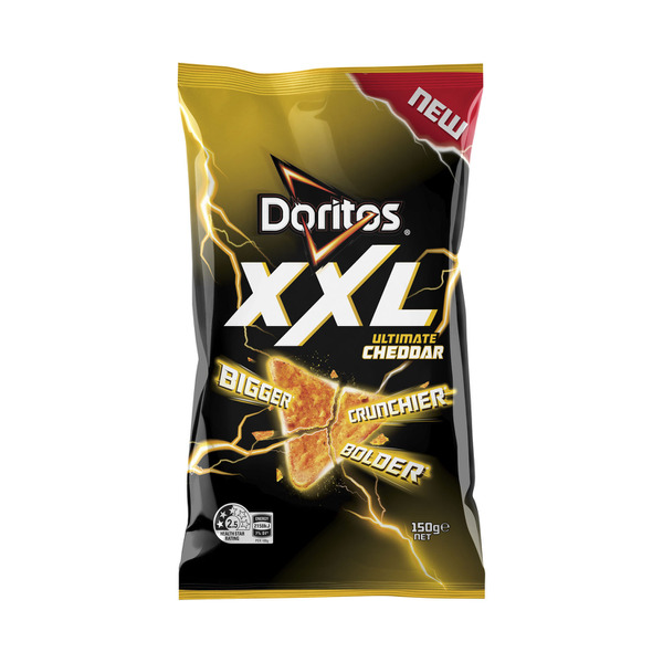 Doritos XXL Corn Chips Share Pack Ultimate Cheddar