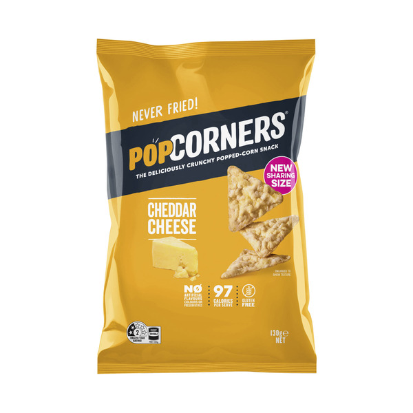 Popcorners Popcorn Chips Share Pack Cheddar Cheese