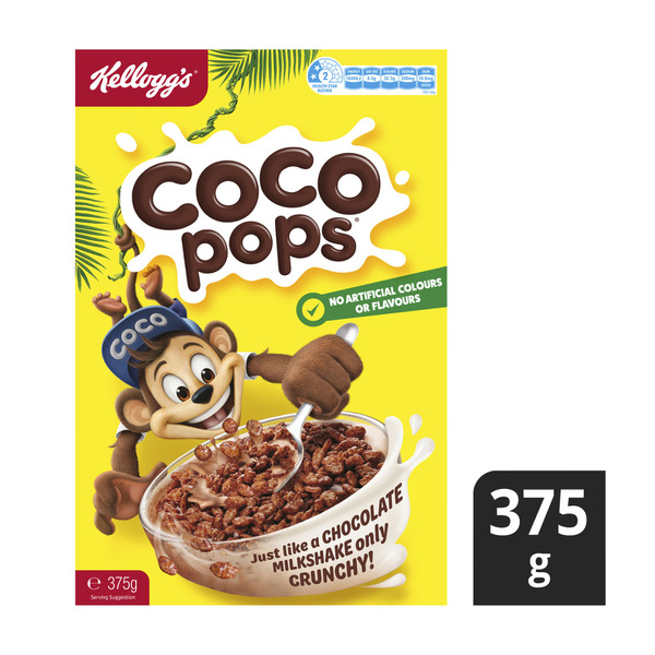 Kellogg's Coco Pops Chocolatey Breakfast Cereal