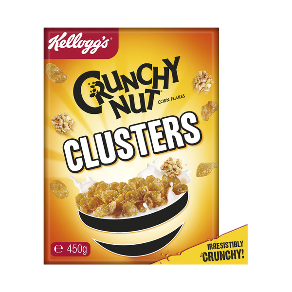 Kellogg's Crunchy Nut Clusters Breakfast Cereal