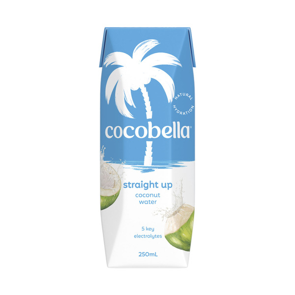 Calories in Cocobella Straight Up Pure Coconut Water