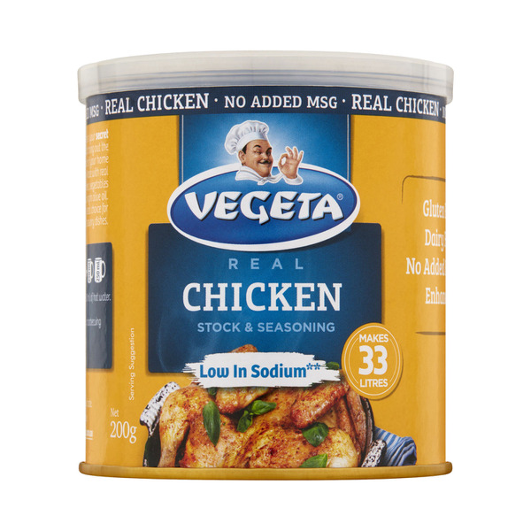 Calories in Vegeta Gluten Free Real Chicken Stock Powder Canned