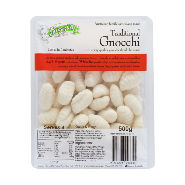 Traditional Potato Gnocchi