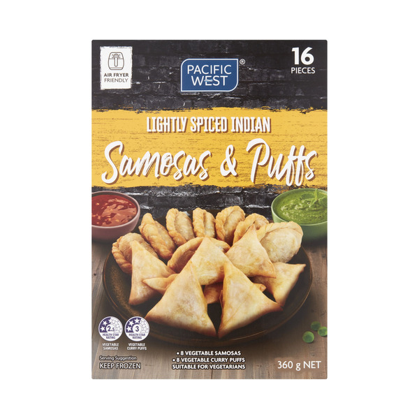 Pacific West Samosas & Puffs 16 Pack