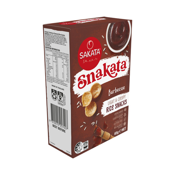 Snakata Rice Snack Crackers Barbeque