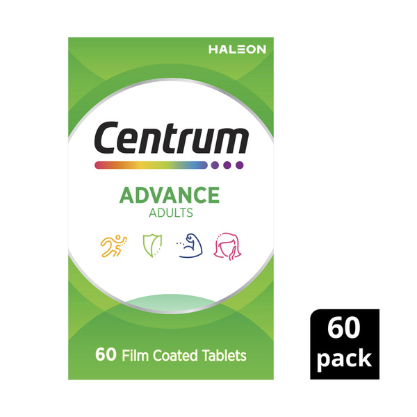 Centrum Advance Daily Multivitamin Supplements | 60 pack