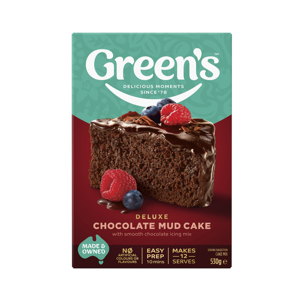 Green's Chocolate Mud Cake