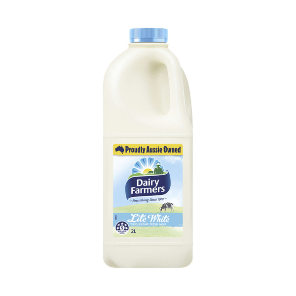 Dairy Farmers Lite White Wholesome Fresh Milk | 2L