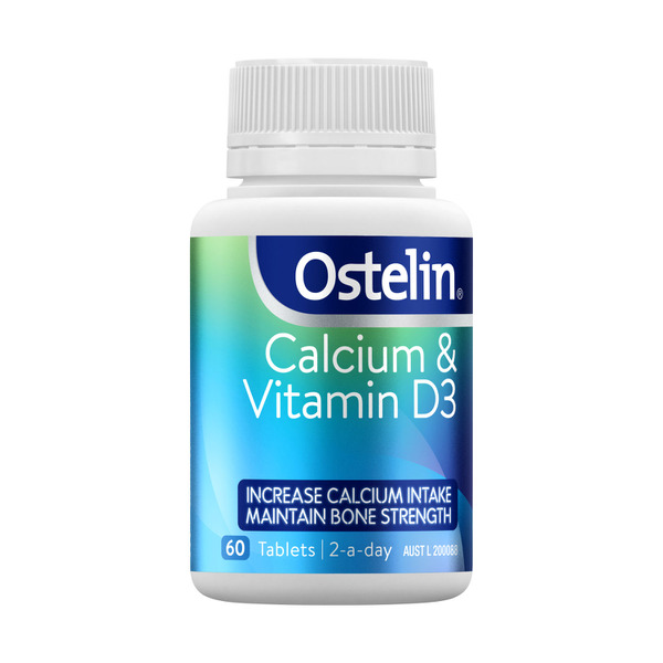 Ostelin Calcium & Vitamin D Tablets W. D3 For Bone Health