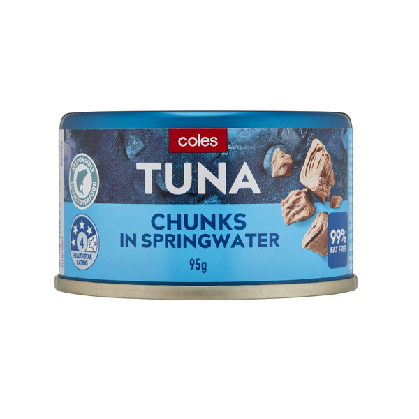 Coles Tuna Chunks in Springwater | 95g