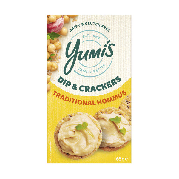 Snack Pack Traditional Hommus Dip & Crackers