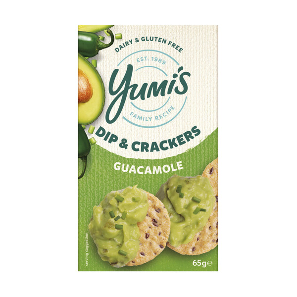 Snack Pack Gucamole Dip & Crackers