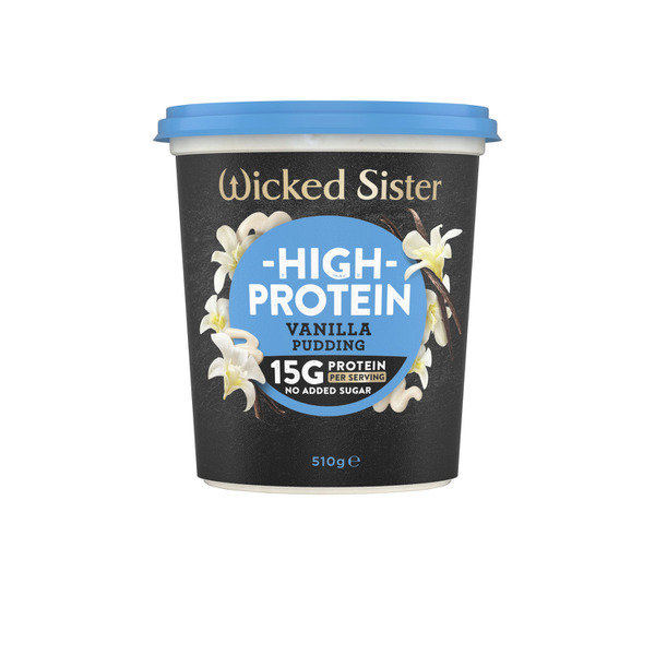 Wicked Sister High Protein Vanilla Pudding