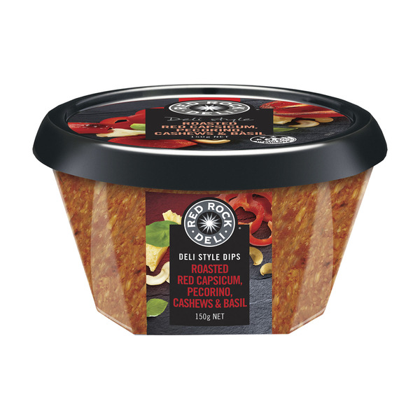 Buy Red Rock Deli Capsicum And Basil Dips 150g Coles