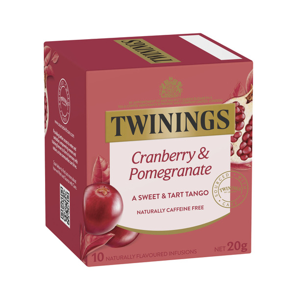 Twinings Cranberry &  Pomegranate Infusions Tea Bags